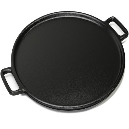 Hastings Home Hastings Home 14-Inch Cast Iron Pizza Pan- Round Skillet for Cooking, Baking and Grilling 138620ZUP